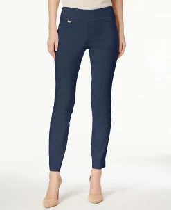 Alfani Women's Tummy-Control Pull-On Skinny Pants, Regular, Short And Long Lengths, Created For Macy's