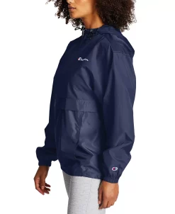 Champion Women's Packable Hooded Jacket -ADIDAS Shop 13638690 fpx