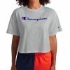 Champion Women's Logo Cropped T-Shirt -ADIDAS Shop 16635731 fpx