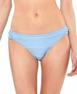 Jessica Simpson De-Shirred Hipster Bikini Bottoms
