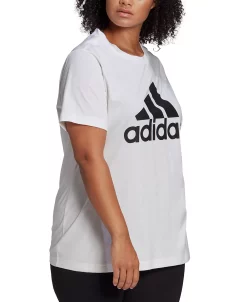 ADIDAS Women's Essentials Logo Cotton T-Shirt, XS-4X -ADIDAS Shop 18222956 fpx