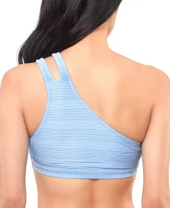 Jessica Simpson Ribbed One-Shoulder Bikini Top -ADIDAS Shop 18259473 fpx