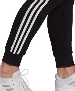 ADIDAS Women's 3-Stripe Cotton Fleece Sweatpant Jogger -ADIDAS Shop 19456301 fpx