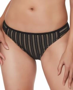 Bar III Crochet Tab-Side Hipster Bikini Bottoms, Created For Macy's