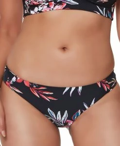 Bar III Floral-Print Hipster Bikini Bottoms, Created For Macy's