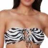 Bar III Zebra-Print Tunnel-Front Bandeau Bikini Top, Created For Macy's 1 Bar III Zebra-Print Tunnel-Front Bandeau Bikini Top, Created For Macy's -ADIDAS Shop 20412028 fpx