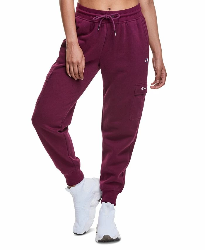 Champion Women's Campus Eco Fleece Cargo Jogger Pants 3 Champion Women's Campus Eco Fleece Cargo Jogger Pants
