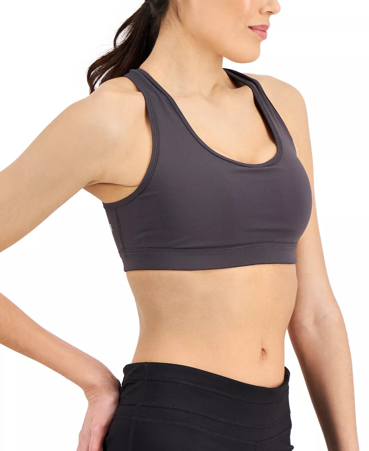 ID Ideology Performance Medium Impact Sports Bra, Created For Macy's 9 ID Ideology Performance Medium Impact Sports Bra, Created For Macy's - Image 7