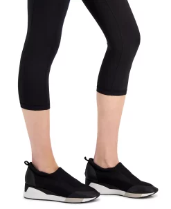 ID Ideology Women's Compression High-Rise Side-Pocket Cropped Leggings, Regular & Petite, Created For Macy's -ADIDAS Shop 20526407 fpx