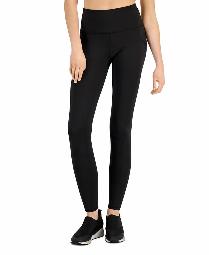 ID Ideology Women's Compression Pocket Full-Length Leggings, Created For Macy's 3 ID Ideology Women's Compression Pocket Full-Length Leggings, Created For Macy's
