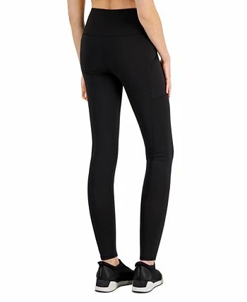 ID Ideology Petite Compression Pocket Full-Length Leggings, Created For Macy's 4 ID Ideology Petite Compression Pocket Full-Length Leggings, Created For Macy's - Image 2