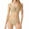 Michael Kors Lace Front Bikini Top & Bottom -ADIDAS Shop 20590216 fpx