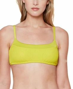 Sanctuary Dbar Solids Seamed Bralette Bikini Top
