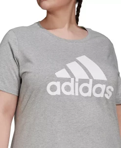 ADIDAS Women's Essentials Logo Cotton T-Shirt, XS-4X -ADIDAS Shop 20788652 fpx