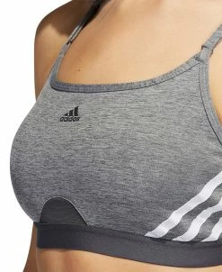 ADIDAS Women's Aeroreact 3-Stripes Low-Impact Sports Bra 12 ADIDAS Women's Aeroreact 3-Stripes Low-Impact Sports Bra -ADIDAS Shop 20914777 fpx