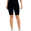ID Ideology Womens 10 Compression Bike Shorts, Regular & Petite, Created For Macy's -ADIDAS Shop 20954991 fpx