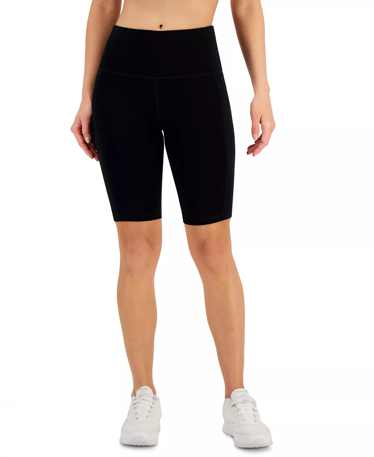 ID Ideology Womens 10 Compression Bike Shorts, Regular & Petite, Created For Macy's 3 ID Ideology Womens 10 Compression Bike Shorts, Regular & Petite, Created For Macy's