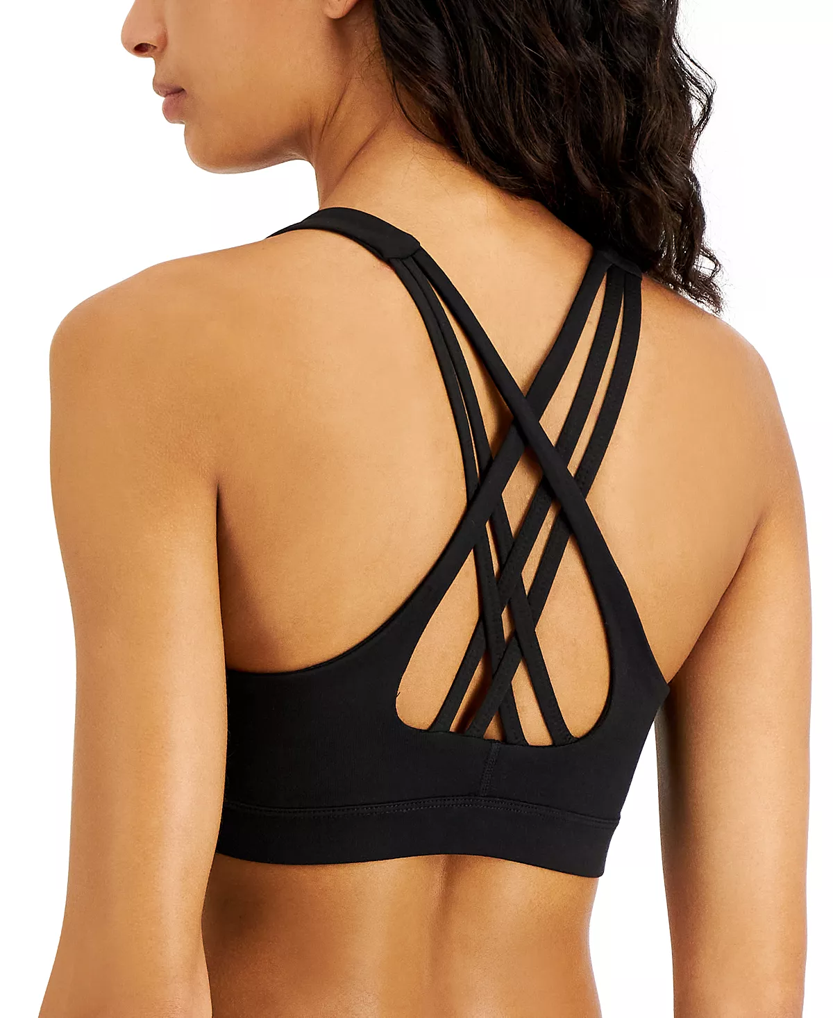 ID Ideology Low Impact Sports Bra, Created For Macy's 5 ID Ideology Low Impact Sports Bra, Created For Macy's - Image 3