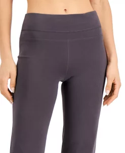 ID Ideology Petite Flare-Leg Pants, Created For Macy's -ADIDAS Shop 21336931 fpx