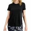 ID Ideology Women's Essentials T-Shirt, Created For Macy's -ADIDAS Shop 21350425 fpx