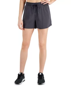 ID Ideology Women's Drawstring Running Shorts, Created For Macy's -ADIDAS Shop 21473017 fpx