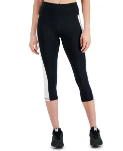 ID Ideology Active Petite Colorblocked Cropped Leggings, Created For Macy's -ADIDAS Shop 21487767 fpx 1