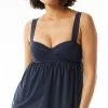 Michael Kors Women's Baby Doll Tankini Top -ADIDAS Shop 21522677 fpx