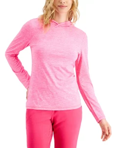 ID Ideology Women's Essentials Hooded T-Shirt, Created For Macy's -ADIDAS Shop 21640664 fpx