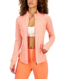 ID Ideology Women's Essentials Performance Zip Jacket, Created For Macy's -ADIDAS Shop 21951525 fpx