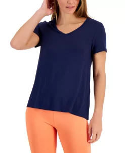 ID Ideology Women's V-Neck T-Shirt, Created For Macy's