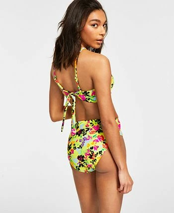 Bar III Women's Floral Chic Convertible Bikini Top, Created For Macy's 5 Bar III Women's Floral Chic Convertible Bikini Top, Created For Macy's - Image 3