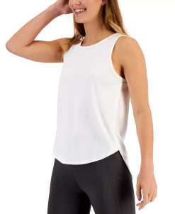 ID Ideology Women's Birdseye Mesh Tank Top, Created For Macy's -ADIDAS Shop 22161149 fpx