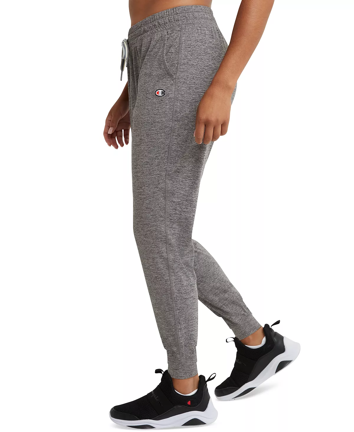 Champion Women's Soft Touch Jersey Jogger Pants 7 Champion Women's Soft Touch Jersey Jogger Pants - Image 5