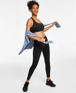 ID Ideology Women's Compression High-Waist Side-Pocket 7/8 Length Leggings, XS-4X, Created For Macy's 19 ID Ideology Women's Compression High-Waist Side-Pocket 7/8 Length Leggings, XS-4X, Created For Macy's -ADIDAS Shop 22172433 fpx