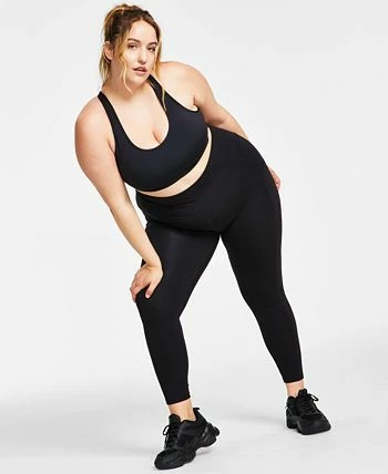 ID Ideology Women's Compression High-Waist Side-Pocket 7/8 Length Leggings, XS-4X, Created For Macy's 4 ID Ideology Women's Compression High-Waist Side-Pocket 7/8 Length Leggings, XS-4X, Created For Macy's - Image 2