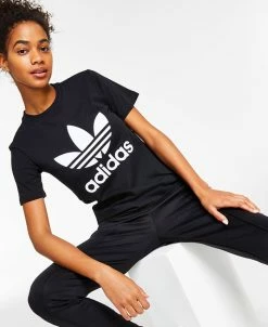 ADIDAS Women's Trefoil Logo T-Shirt, XS-4X -ADIDAS Shop 22176471 fpx