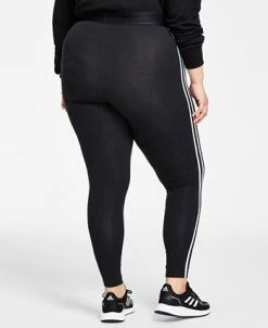 ADIDAS Women's Essentials 3-Stripe Full Length Cotton Leggings, XS-4X -ADIDAS Shop 22176655 fpx