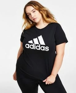ADIDAS Women's Essentials Logo Cotton T-Shirt, XS-4X -ADIDAS Shop 22176691 fpx