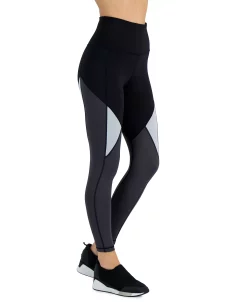 ID Ideology Women's Colorblocked 7/8-Leggings, Created For Macy's -ADIDAS Shop 22297730 fpx