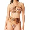 Bar III Glam Cheetah Bandeau Top & Bottoms, Created For Macy's -ADIDAS Shop 22326269 fpx