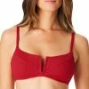 Bar III Women's Ribbed Notch-Front Bikini Top, Created For Macy's 2 Bar III Women's Ribbed Notch-Front Bikini Top, Created For Macy's -ADIDAS Shop 22326848 fpx