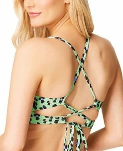 Jessica Simpson Wild Thing Cropped Cami Swim Top -ADIDAS Shop 22408728 fpx