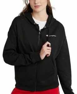Champion Women's Powerblend Fleece Full-Zip Hoodie