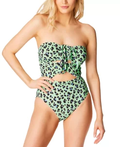 Jessica Simpson Wild Thing Ruched Keyhole Front One Piece Swimsuit -ADIDAS Shop 22408782 fpx