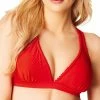 Jessica Simpson Pretty In Pique Halter Bikini Top -ADIDAS Shop 22409169 fpx