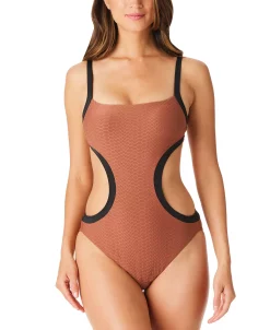 Sanctuary Women's Snakeskin-Print Cut-Out Monokini -ADIDAS Shop 22444636 fpx