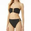 Michael Kors Women's O-Ring Bandeau Bikini Top & Matching Bottoms -ADIDAS Shop 22524456 fpx
