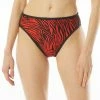Michael Kors Women's Printed High Leg Bikini Bottoms -ADIDAS Shop 22533585 fpx