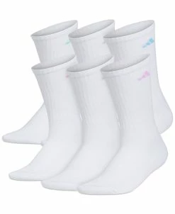 ADIDAS Shop 15 ADIDAS Women's 6-Pk. Athletic Cushioned Crew Socks