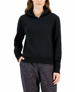 ID Ideology Women's Solid Sweatshirt Hoodie, Regular & Petites